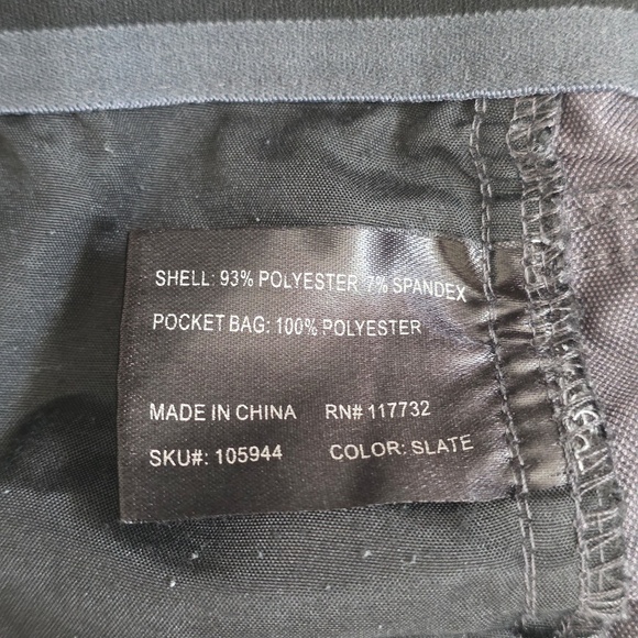 Zeroxposur Travel Series Men's Slate Gray Shorts Size 38 - Picture 8 of 9